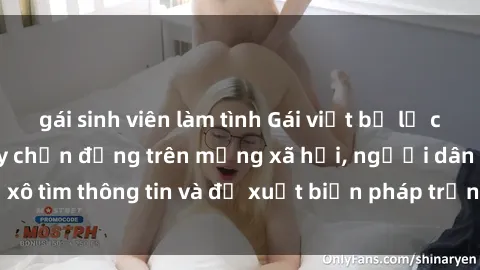 gái sinh viên làm tình Gái việt bị lộ clip sex: Sự việc gây chấn động trên mạng xã hội, người dân đổ xô tìm thông tin và đề xuất biện pháp trừng trịđến với hung thủ.