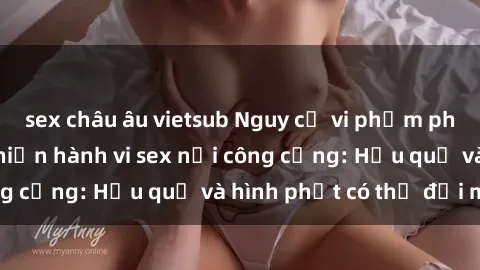 sex châu âu vietsub Nguy cơ vi phạm pháp luật khi thực hiện hành vi sex nơi công cộng: Hậu quả và hình phạt có thể đối mặt
